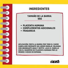 Cargar imagen en el visor de la galería, SHAMPOO SÓLIDO DE PLACENTA
