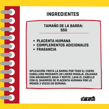 Cargar imagen en el visor de la galería, SHAMPOO SÓLIDO DE PLACENTA
